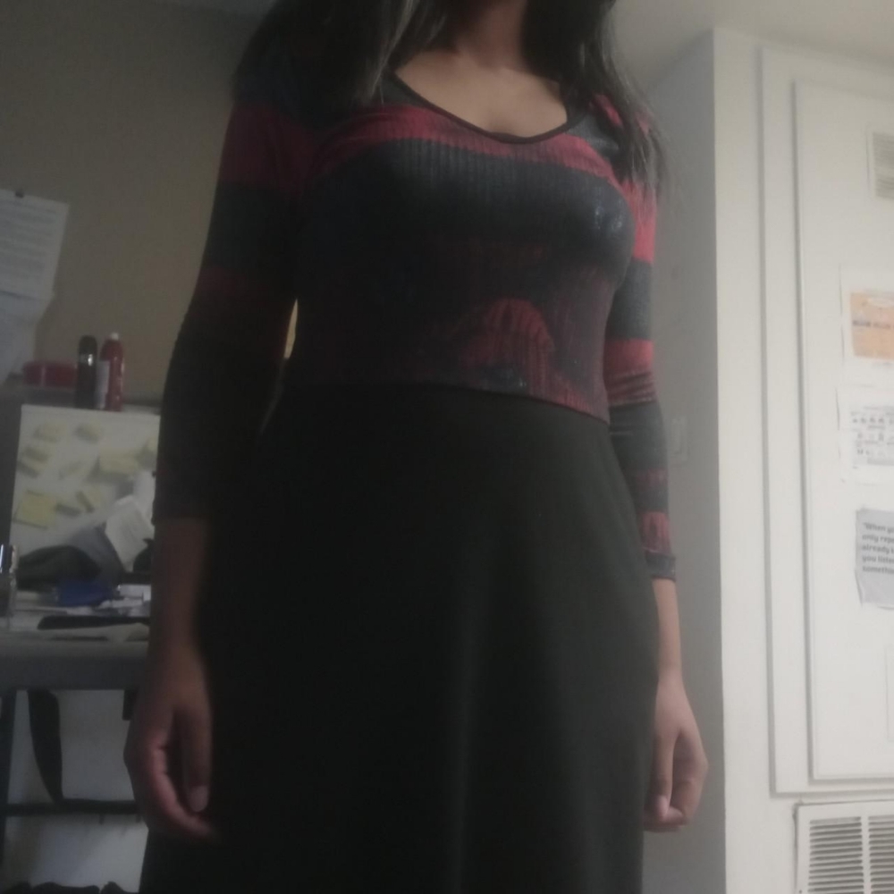 Freddy Krueger sweater dress